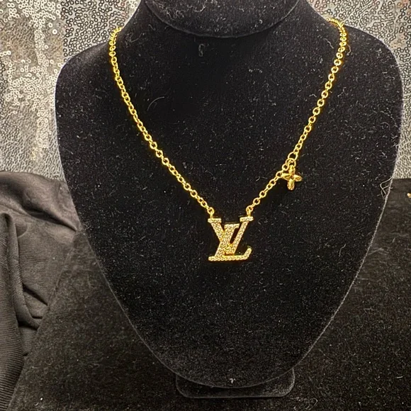 Louis Vuitton | Jewelry | Louis Vuitton Lv Crystal Studded